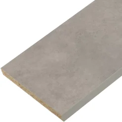 Plan de travail stratifié béton 2750 x 640 x 38 mm