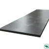 Plan de travail stratifié HPL ardoise 2000 x 650 x 38 mm