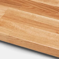 Plan snack chêne massif GoodHome Hinita L.180 x l.62 x Ép.4 cm