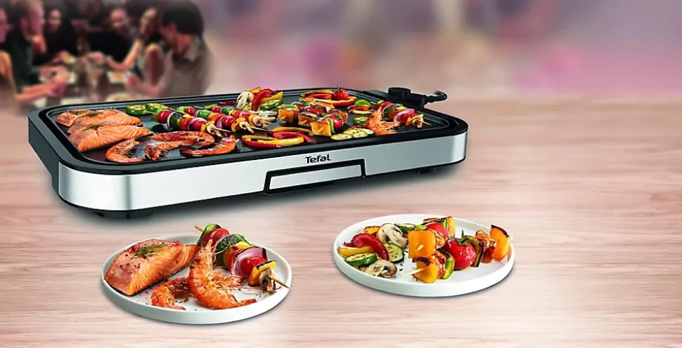 Plancha Tefal Inox 2300W Surface XXL 12 Pers