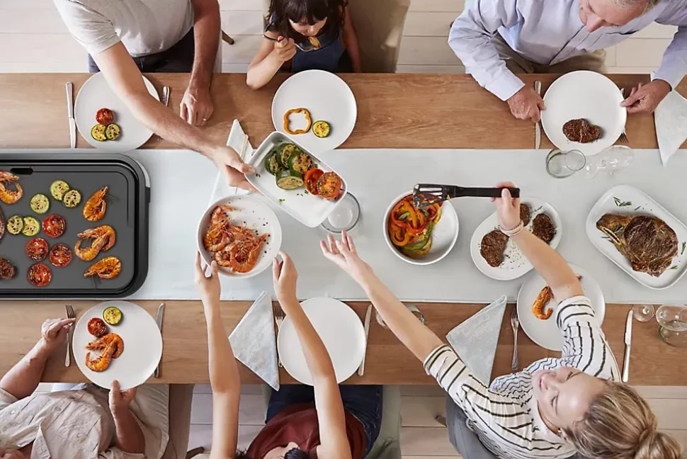 Plancha Tefal Inox 2300W Surface XXL 12 Pers