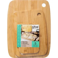 Planche à découper 3 tailles ,5Five vendue par 3 pièces