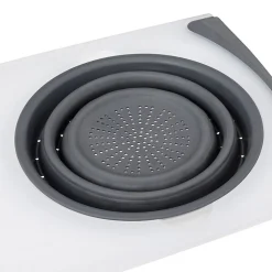 Planche à découper avec passoir retractable - 5Five