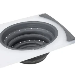 Planche à découper avec passoir retractable - 5Five