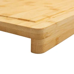 Planche à découper avec rebord en bambou L.45 x l.35 cm