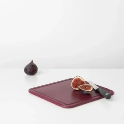 Planche à découper carré en plastique Brabantia Tasty+ aubergine