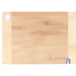 Planche à découper en bambou avec aiguiseur intégré