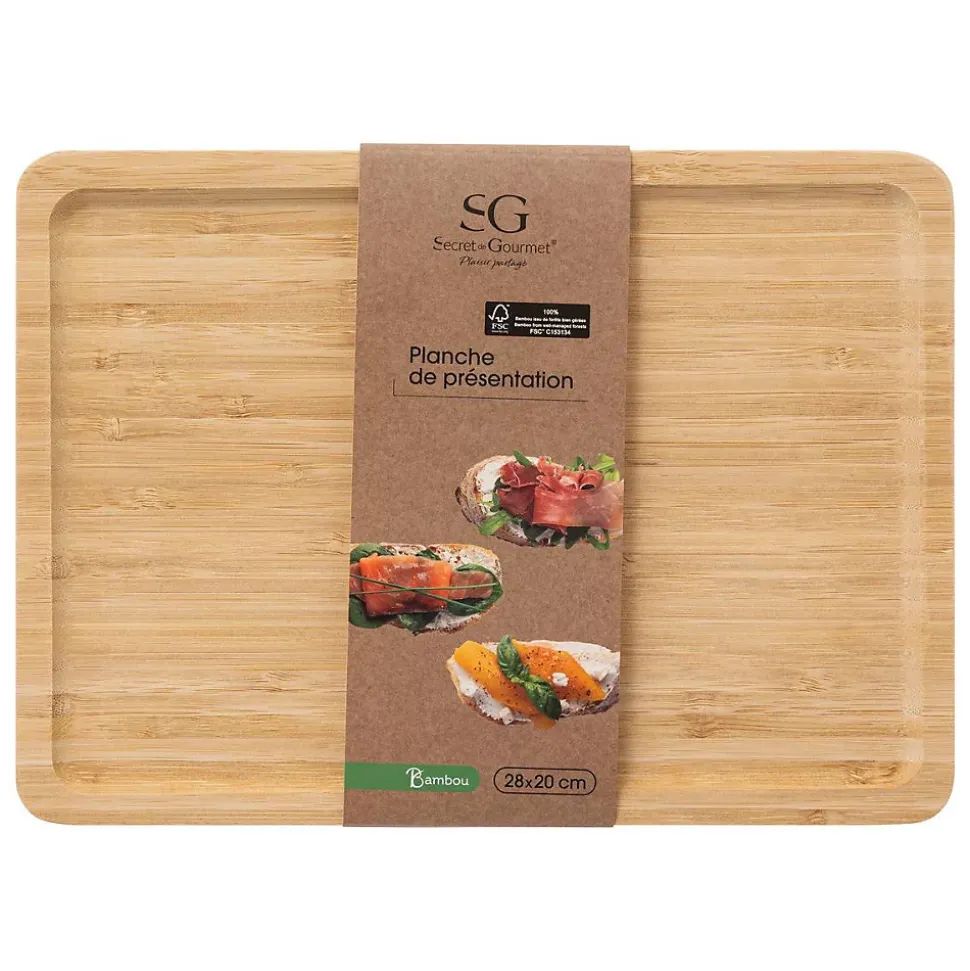 Planche à découper en Bambou 28 x 20 Harmonie - Mordoré- 5five