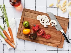 Planche à découper en bois d'acacia ALVA - 38 x 25cm