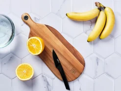 Planche à découper en bois d'acacia FREJA - 41 x 16cm