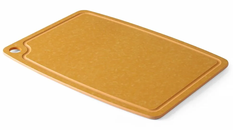 Planche à découper en fibre de bois, Brun, 300x235x(H)6mm - Hendi