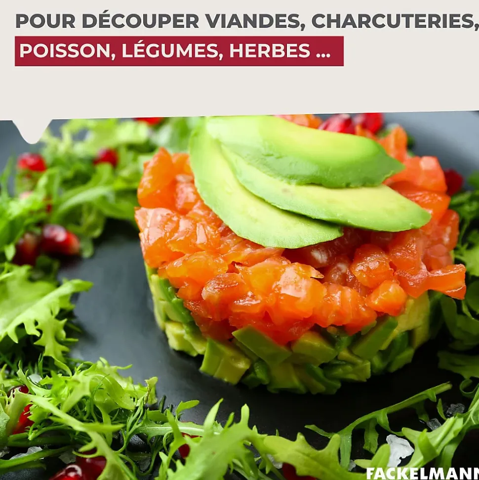 Planche à découper en hévéa Fackelmann Boissellerie