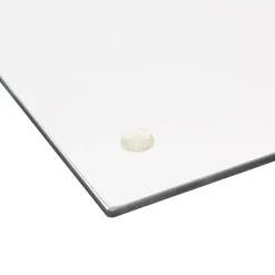 Planche à découper en verre effet marbre noir 40 x 30 cm