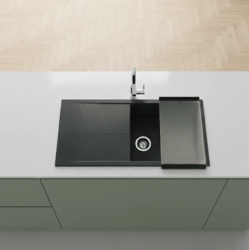 Planche à découper en verre JADE