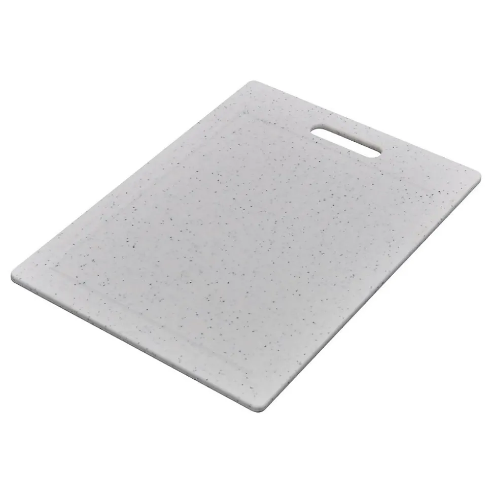 Planche à découper Essentiels 36,4x27,4cm blanc - Blanc- 5five