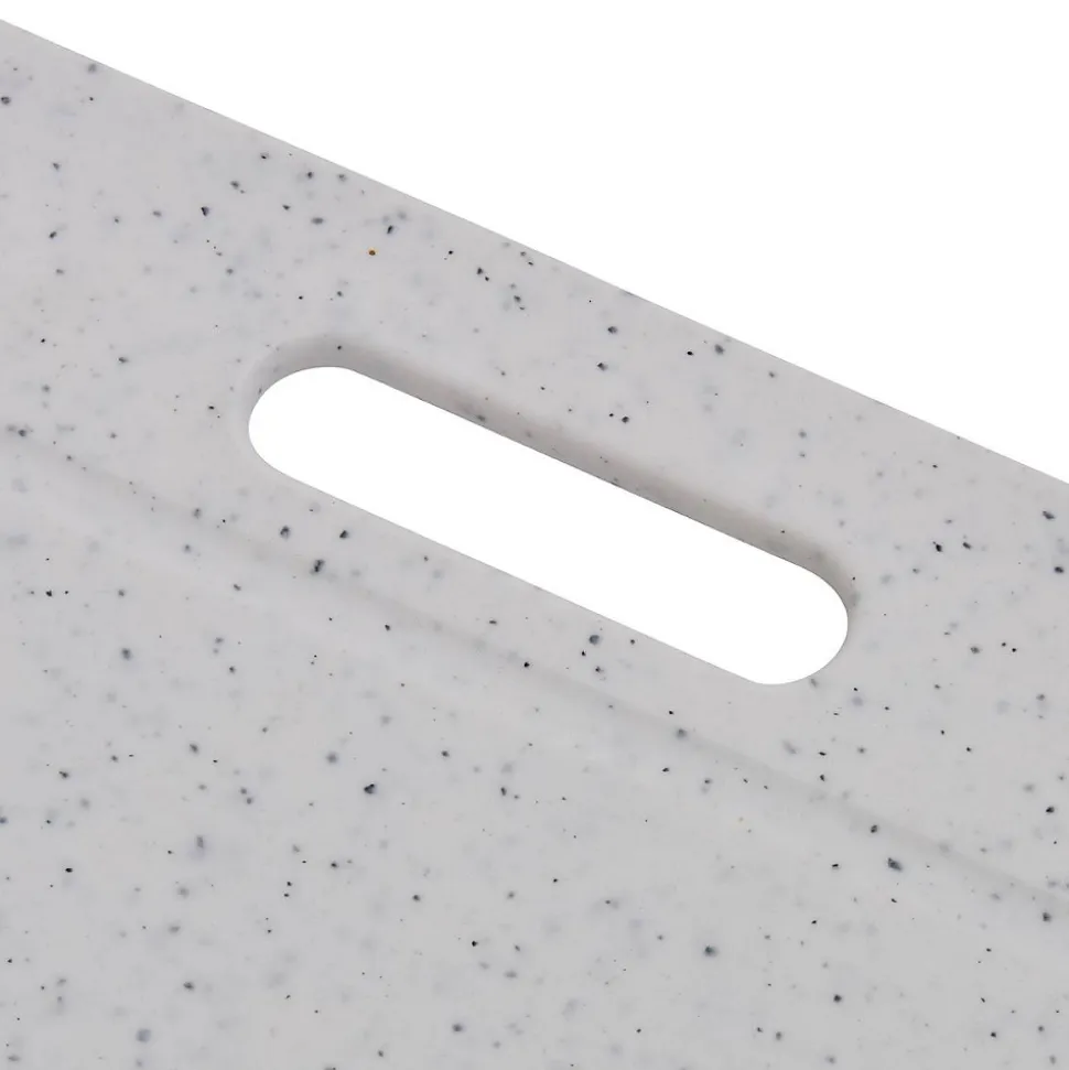 Planche à découper Essentiels 36,4x27,4cm blanc - Blanc- 5five