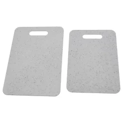 Planche à découper Essentiels L21,5/24cm blanc 2 pièces - Blanc- 5five
