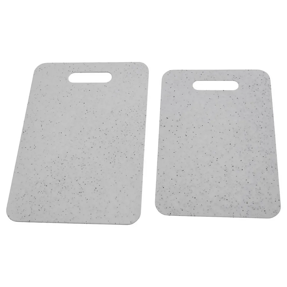 Planche à découper Essentiels L21,5/24cm blanc 2 pièces - Blanc- 5five