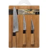 Planche à découper et couteaux Bambou Black Bambou - 5Five