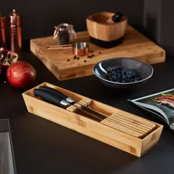 Planche à découper GoodHome Datil bambou