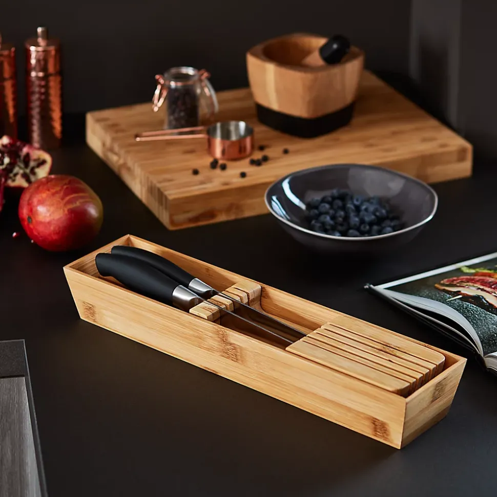 Planche à découper GoodHome Datil bambou