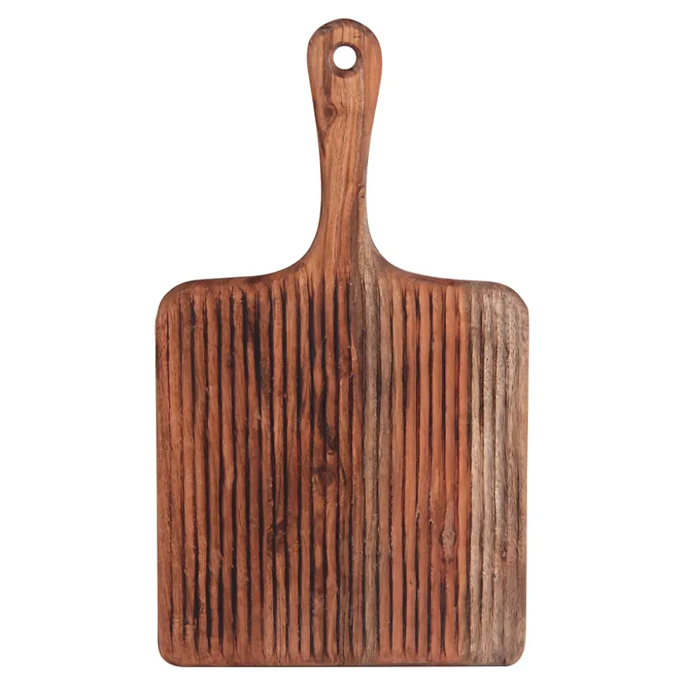 Planche à découper manche strié 44x25 cm Wild