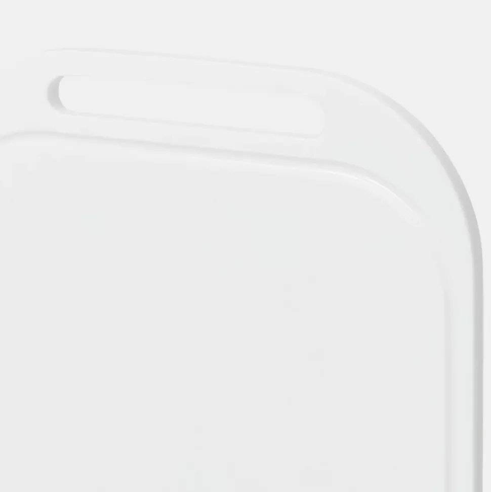 Planche à découper plastique GoodHome Datil coloris blanc, 3 pièces