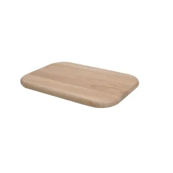 Planche à découper rectangle 34,5x24 cm en hévéa