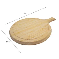 Planche à découper ronde en bambou Box & Beyond