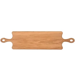 Planche à pain avec 2 poignées 62x15 cm en chêne