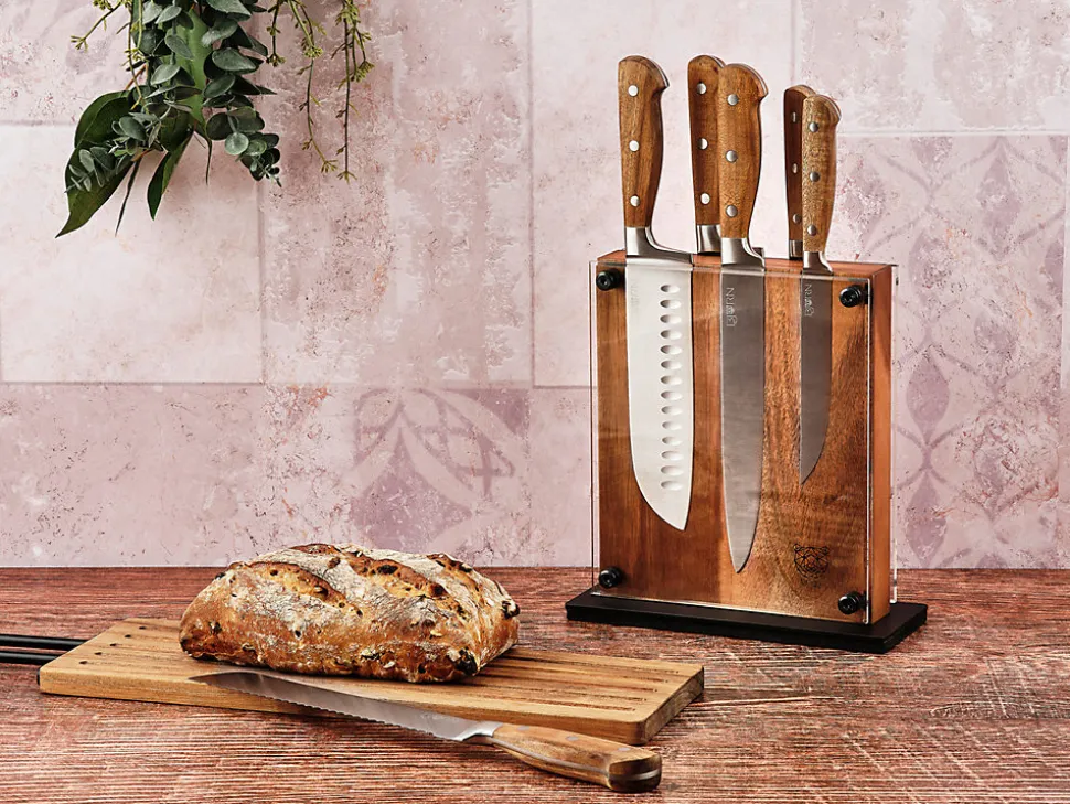 Planche à pain en bois d'acacia STINE - 39 x 13cm