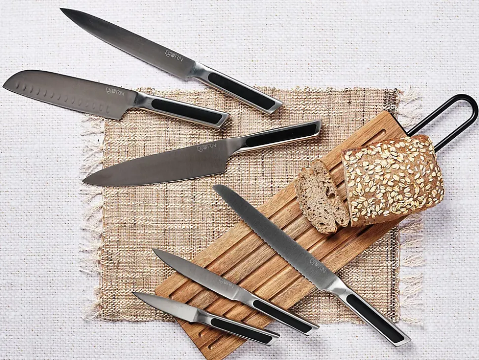 Planche à pain en bois d'acacia STINE - 39 x 13cm