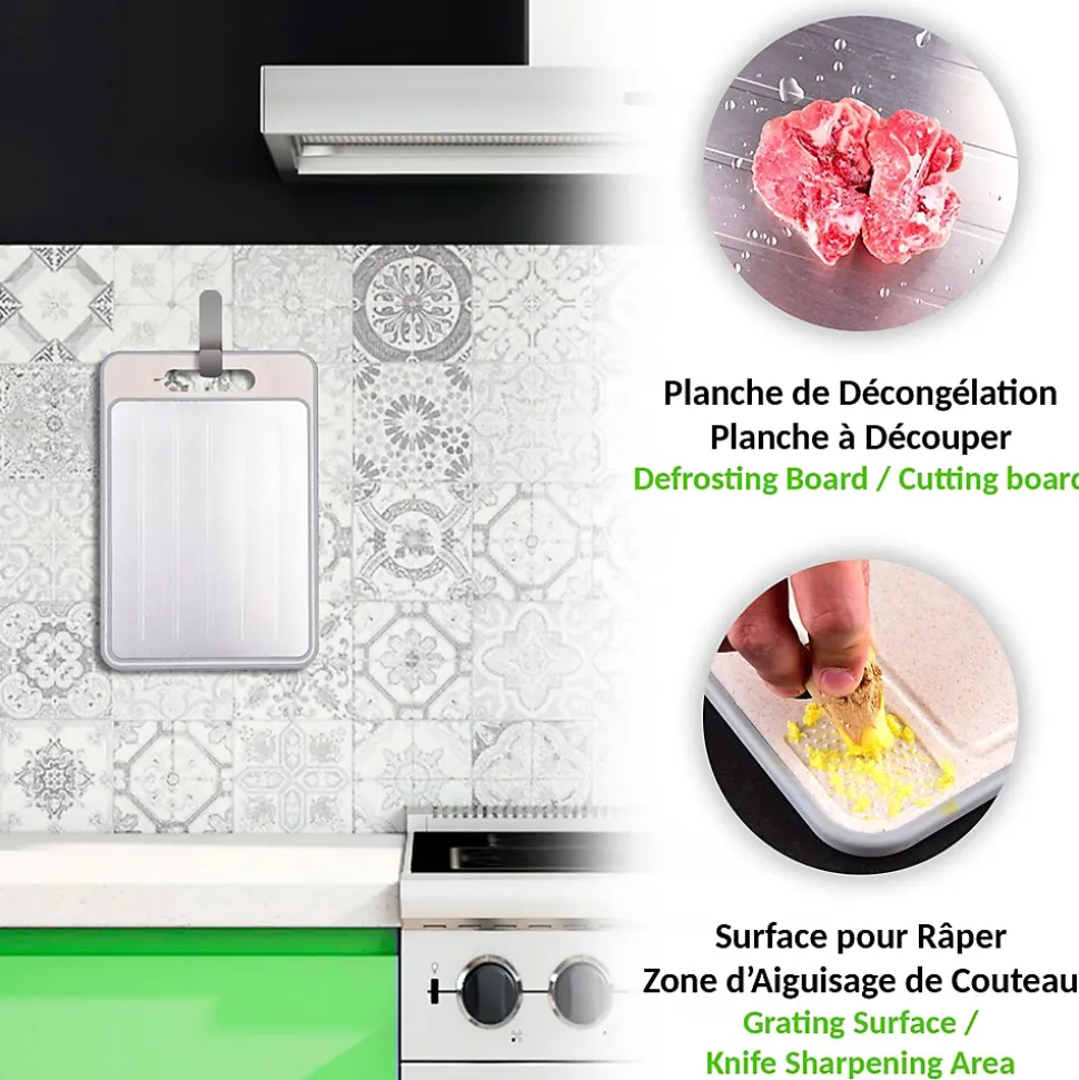 Planche de Décongélation FISHTEC Decouper et rapper