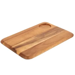 Planche de Présentation Arrondie en Acacia 340 x 240 mm - Olympia