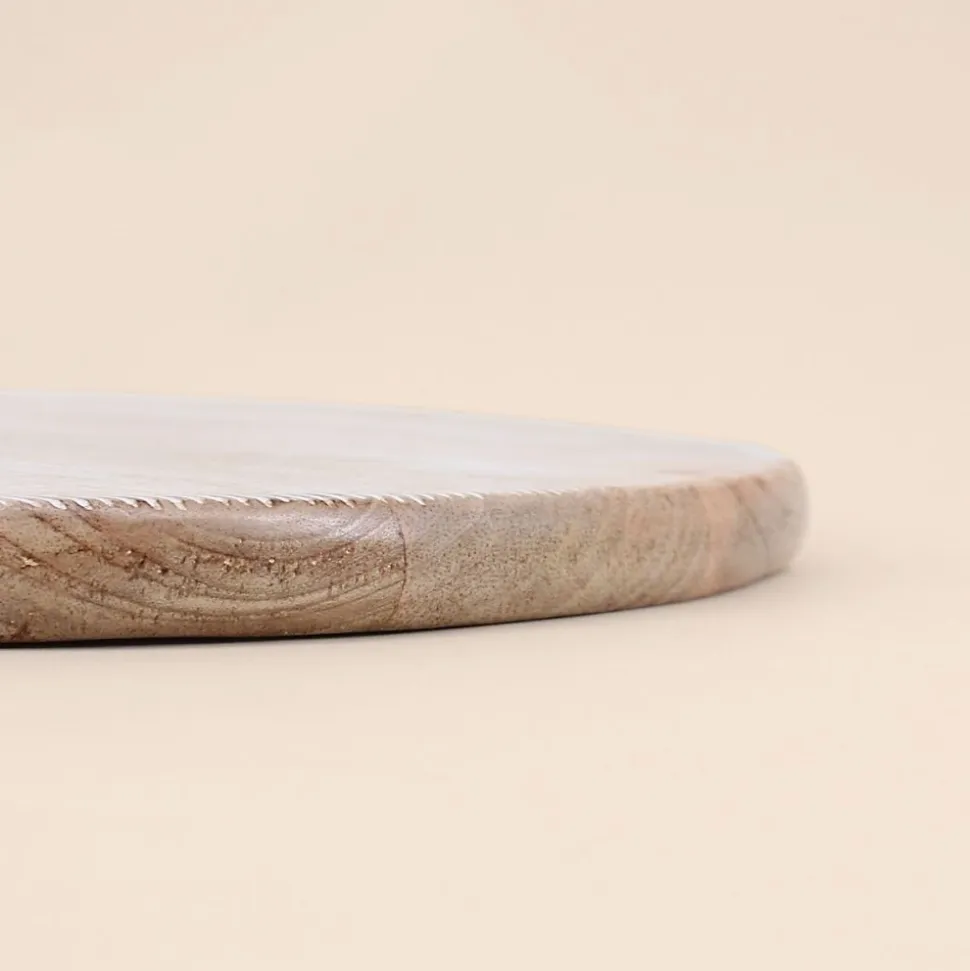 Planche en manguier 33x33cm, Emily