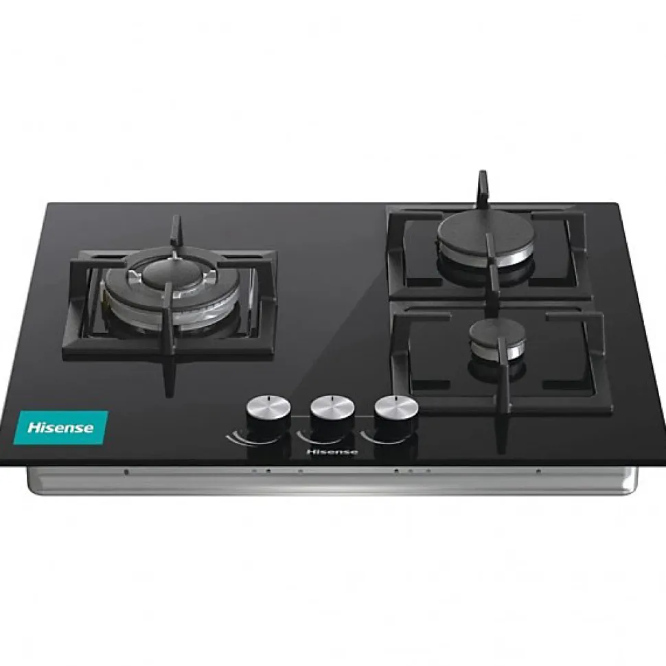 Plaque au gaz Hisense GG633B 60 cm 3F