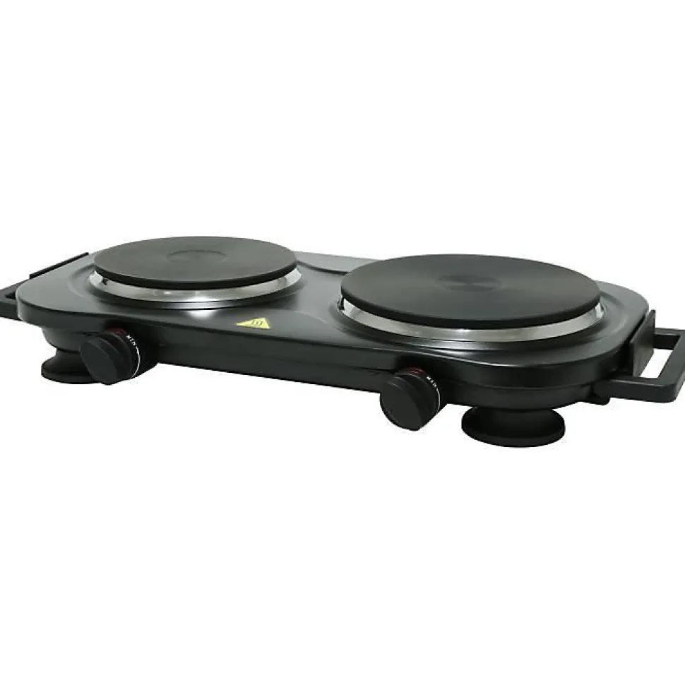 Plaque de cuisson 2 feux - Noir - 2250W - Blackpear BHP004