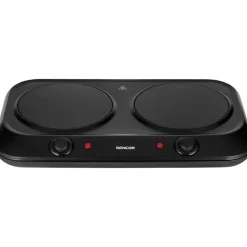 Plaque de Cuisson - Mobile Electrique Plaque de cuisson infrarouge - SENCOR - SCP 2263BK - 2400 W - 2 foyers - Noir