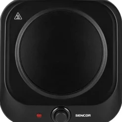 Plaque de Cuisson - Mobile Electrique Plaque de cuisson infrarouge - SENCOR - SCP 1763BK - 1200 W - 1 foyer - Noir