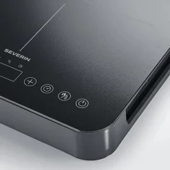 Plaque de Cuisson - Mobile Electrique SEVERIN - DK9194 - 2 foyers - 10 niveaux de puissance - 3400W