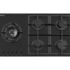 Plaque de Cuisson - Table a GAZ Plaque de cuisson a gaz - DAEWOO - 5 foyers - 90 cm - BH9GKF51BNH - Noir