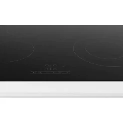 Plaque de Cuisson - Vitroceramique Table vitro 60cm BOSCH - PKF611BB8E - Commande a l'avant - Sans cadre - Zone double - Noir