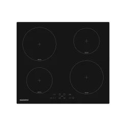 Plaque de cuisson a induction - DAEWOO - 4 foyers - 60 cm - BH6ITF37BNM - Noir