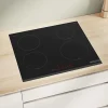 Plaque de cuisson avec zone à induction 4 foyers Bosch coloris noir l.59,2 x P.52,2 x H.5,1 cm