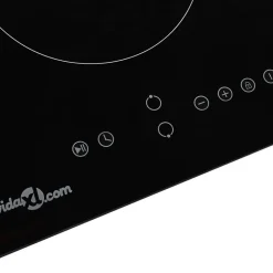 Plaque de cuisson Céramique 2 brûleurs Contrôle tactile 3000 W