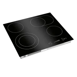 Plaque de cuisson en vitrocéramique 4 feux avec double zone encastrable Bomann EBK7941