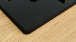 Plaque de cuisson gaz 4 foyers - coloris noir l.59 x P.52 x H.4,5 cm - Bosch POP6B6K30