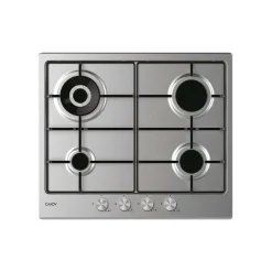 Plaque de cuisson gaz candy 4 foyers 59.5 cm