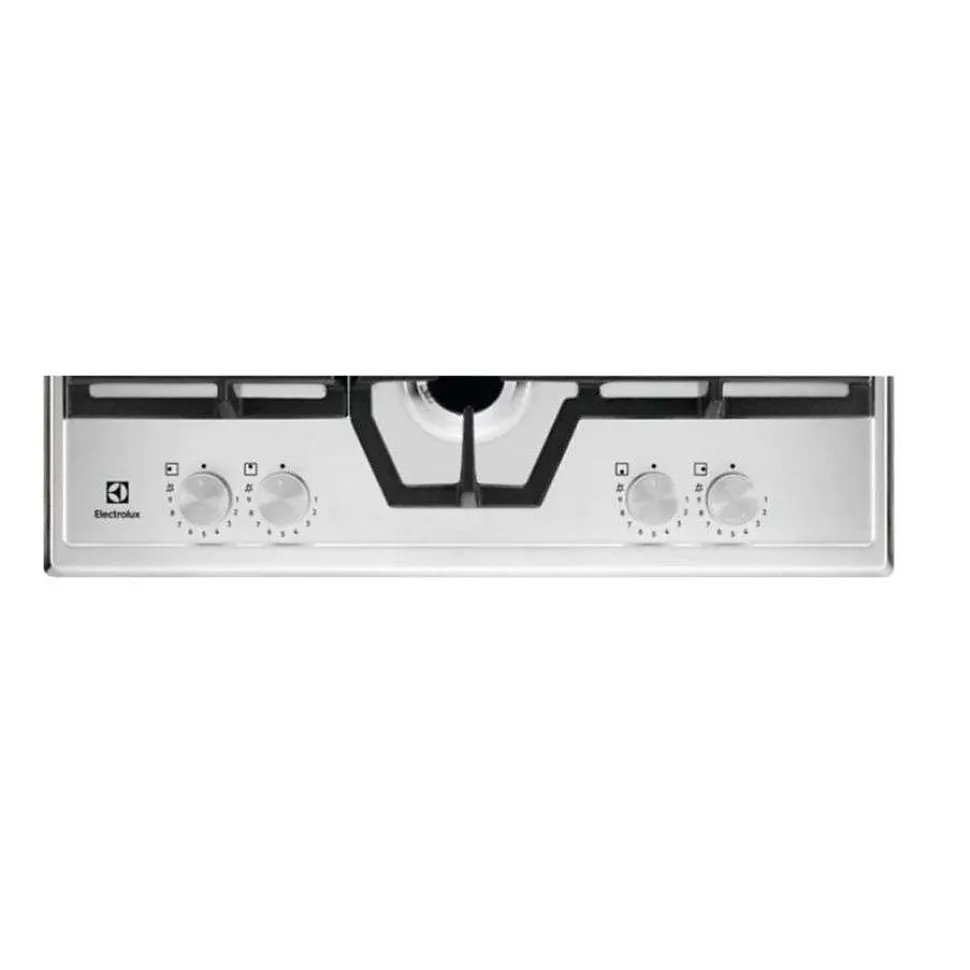 Plaque de cuisson gaz electrolux integre 4 foyers 59.5 cm