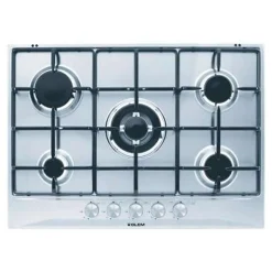 Plaque de cuisson gaz glem 5 foyers 1000 W 70 cm